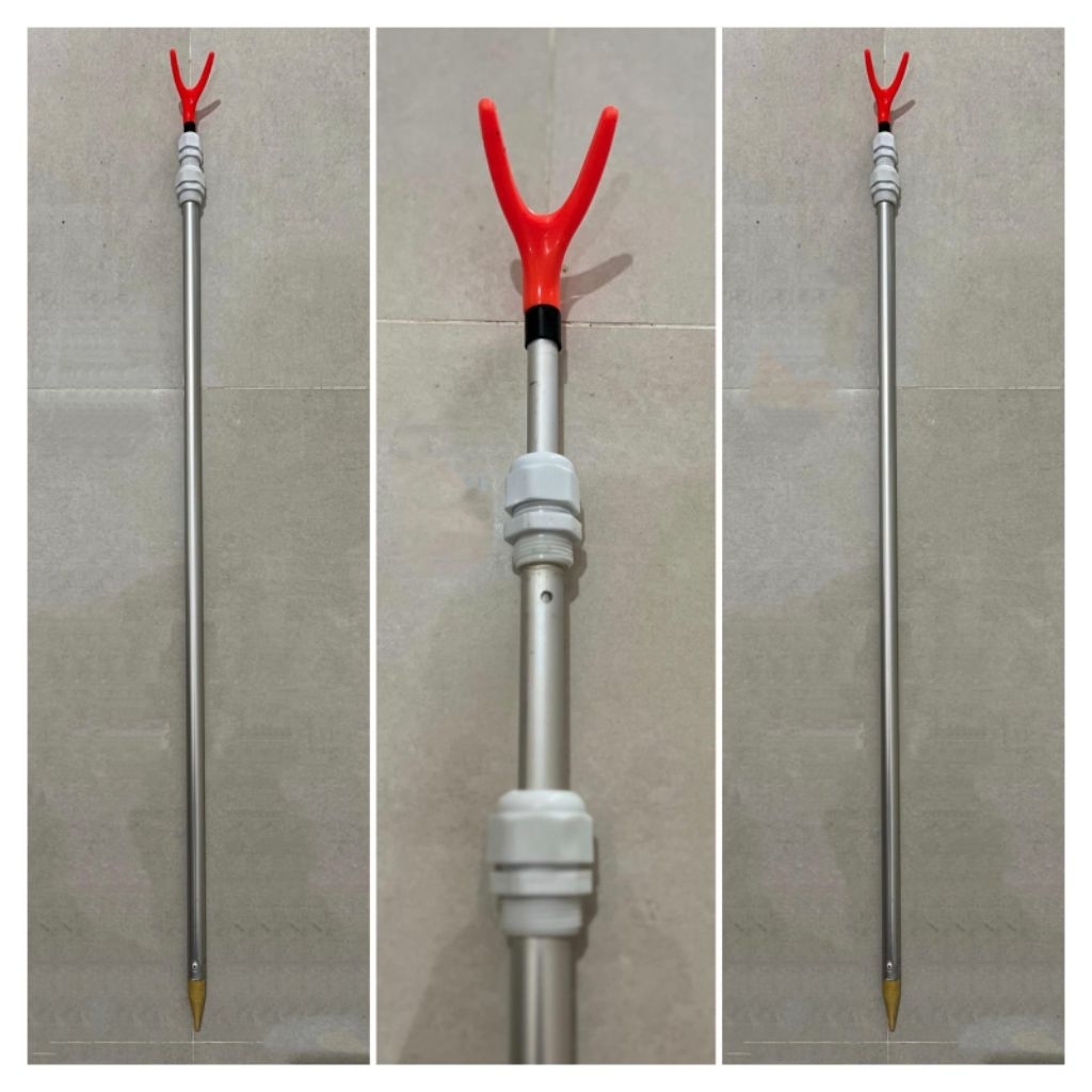 CAGAK JORAN TEGEK BAHAN ALUMINIUM / PENAHAN JORAN TEGEK SAMBUNG 3