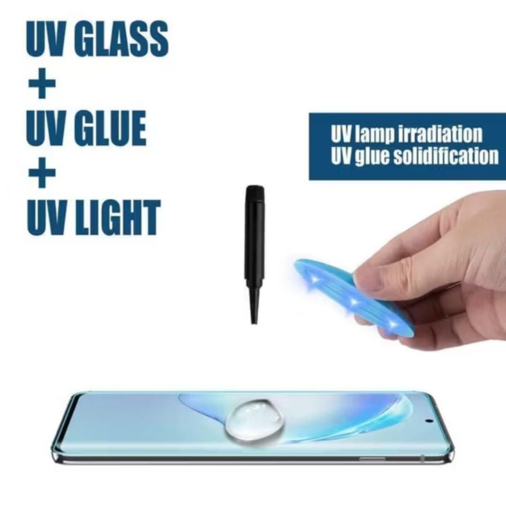 Tempered Glass UV Clear Curved Lengkung Type Huawei Mate 30 Pro / Mate 30E Pro / Mate 40 Pro / Mate 