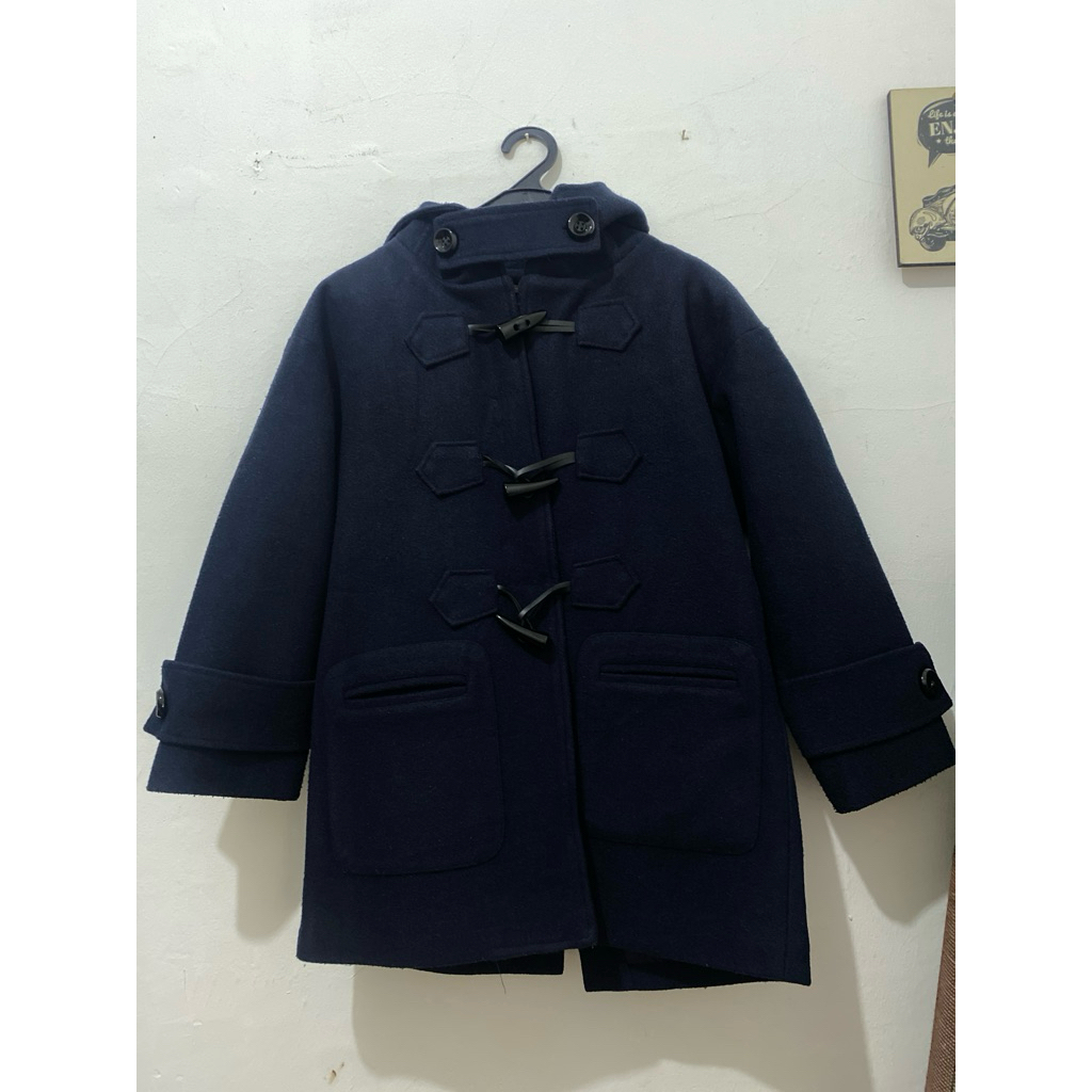 Coat Wool Kimtan Hoodie Preloved
