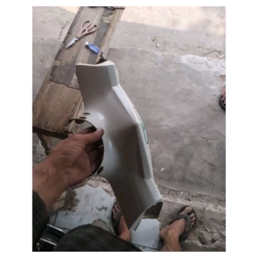 batok kepala depan beat karbu original copotan