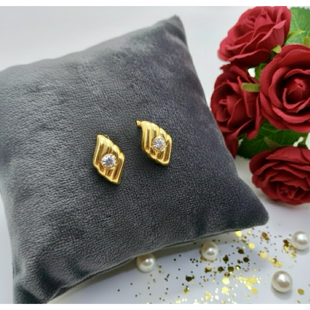 Anting emas muda 125k/gr emas asli