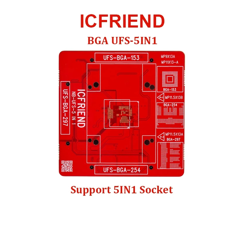 ICFriend PCB UFS IC Friend untuk F64 Ultra Flash64 Box Terbaru Original