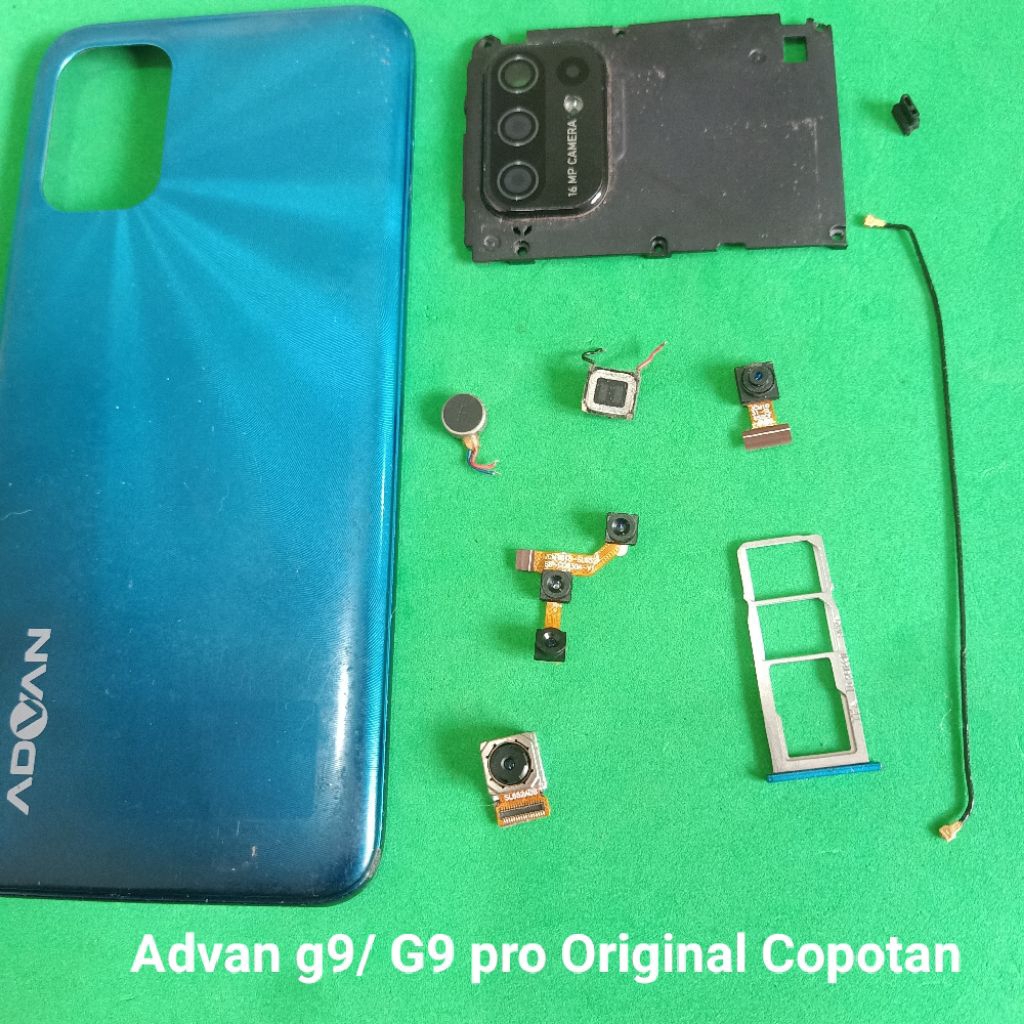 Sparepart Copotan Advan G9 / G9 Pro Second Original Copotan normal  kabel siyal  kamera depan  tutup