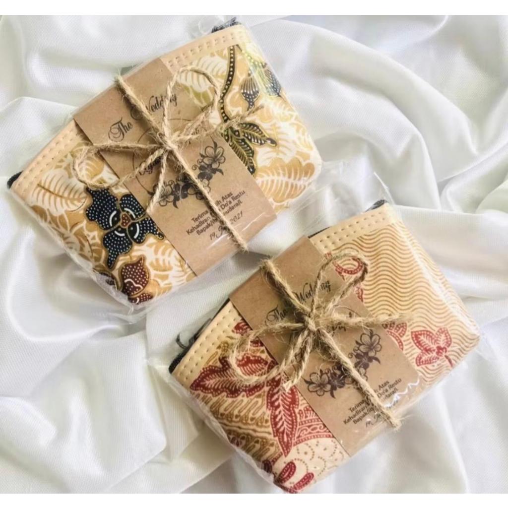 PAKET HAJATAN 50 PCS DOMPET BATIK KECIL/ SOUVENIR PERNIKAHAN / DOMPET BATIK / DOMPET SOUVENIR/ SOUVE