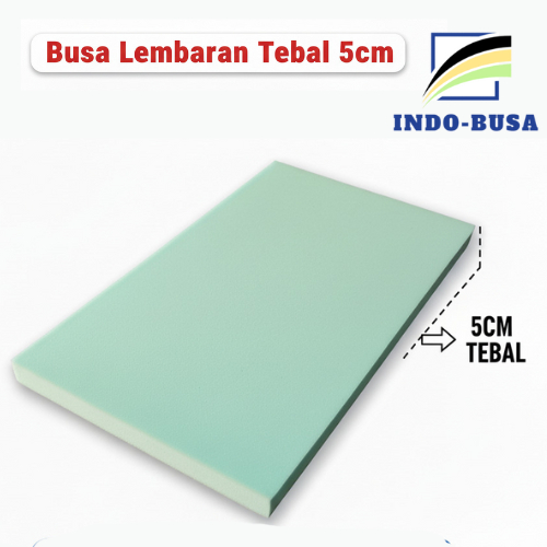 Busa Lembaran D23 tebal 5cm Busa Serbaguna Busa Sofa Busa Lesehan Busa Alas Setrika