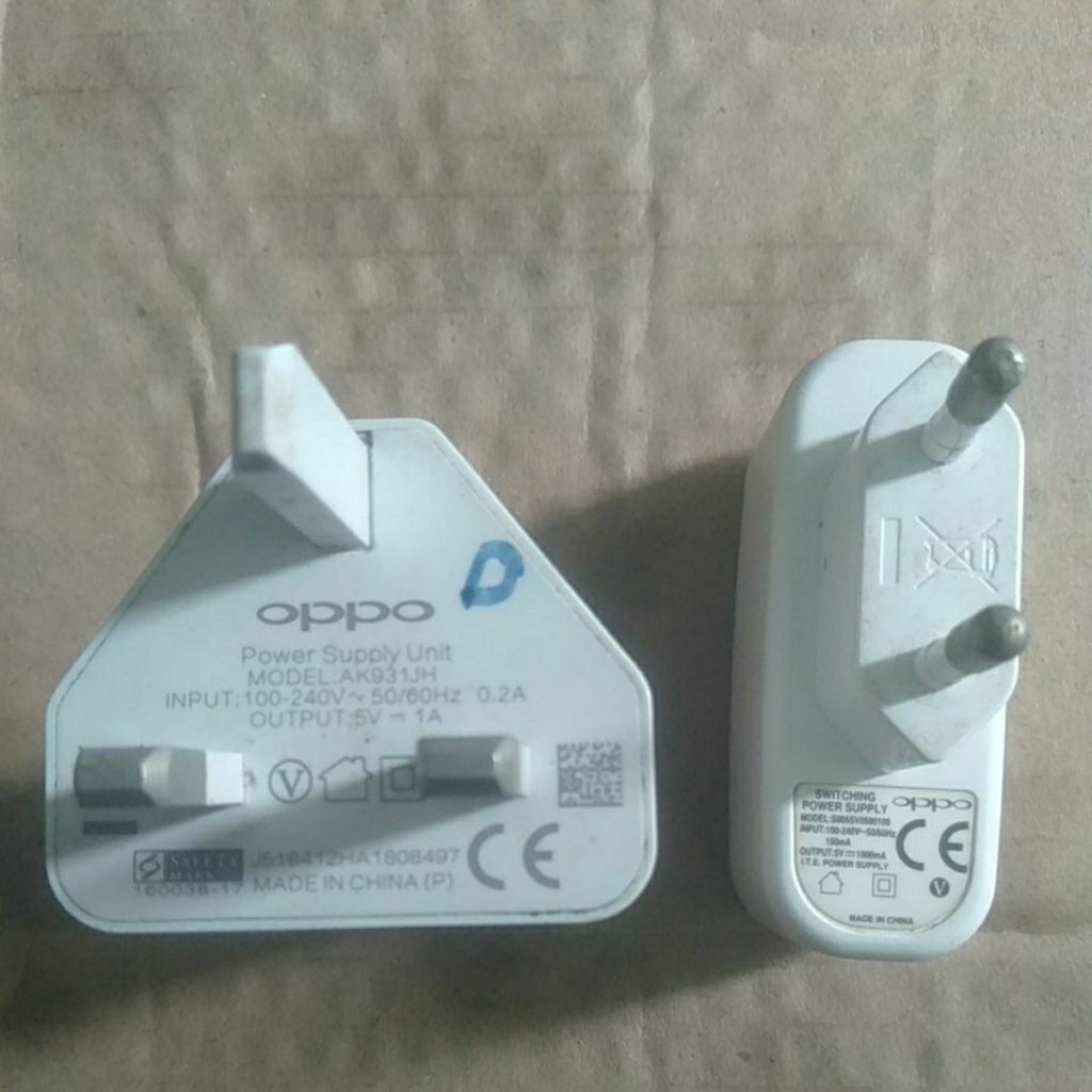 cas charger original Oppo