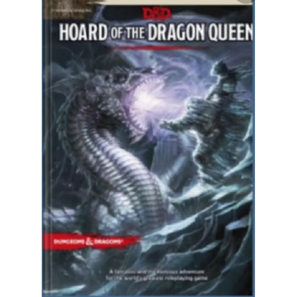 Buku Fisik Dungeons & Dragons :Hoard of The Dragon Queen