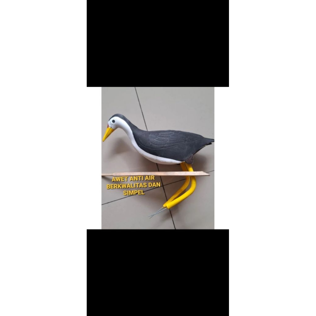 Patung Burung Ruak Ruak Siap Pakai