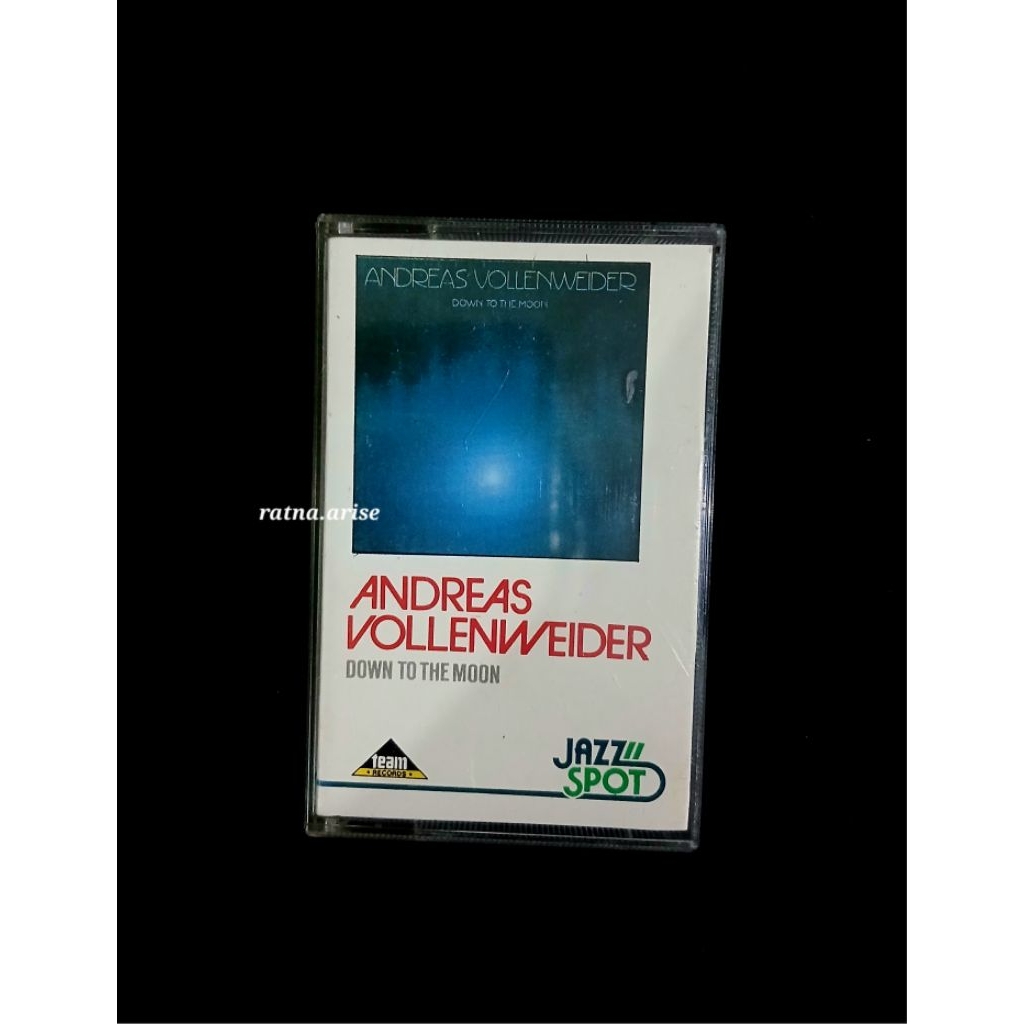 Kaset Pita ANDREAS VOLLENWEIDER - Down to The Moon || TEAM RECORDS | Sangat bagus VGC