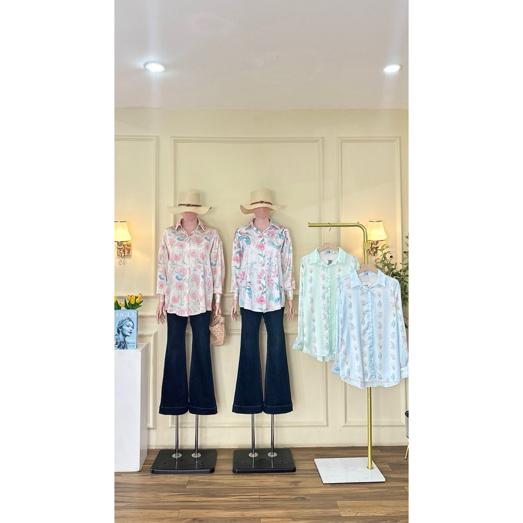 Kemeja Satin Lalune Premium Bangkok