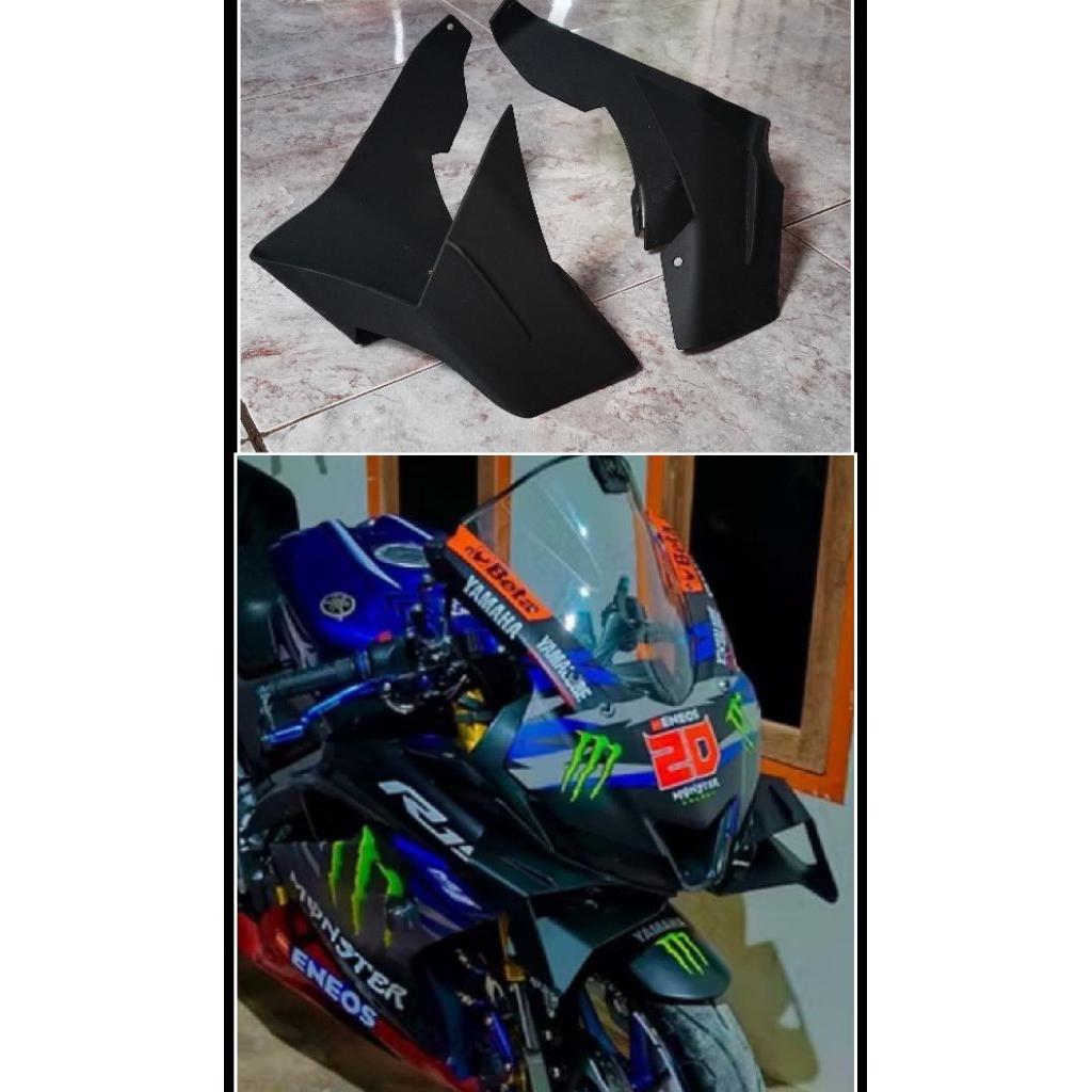 Aero wingel r15v3 model MotoGP  terbaru  winglet Aerodinamis pnp R15v3