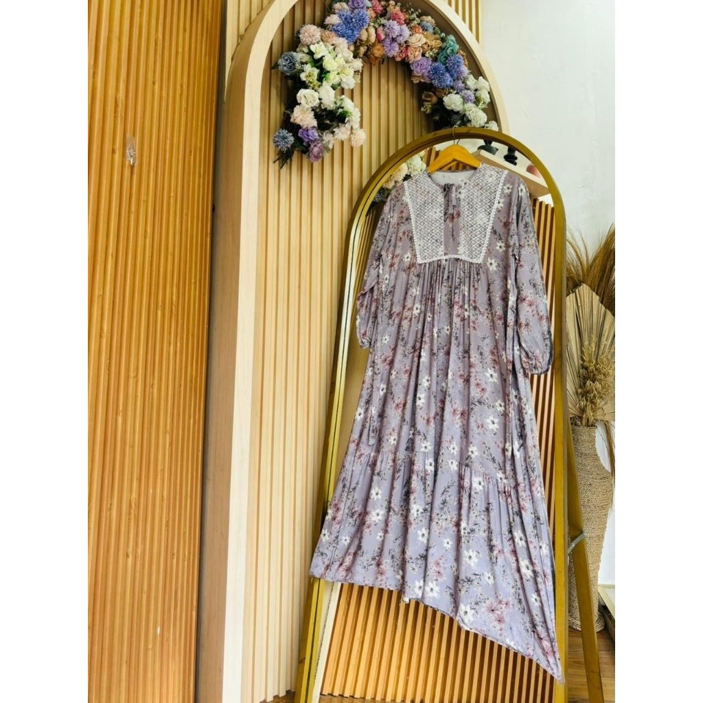 gamis rayon NADHERA DRESS