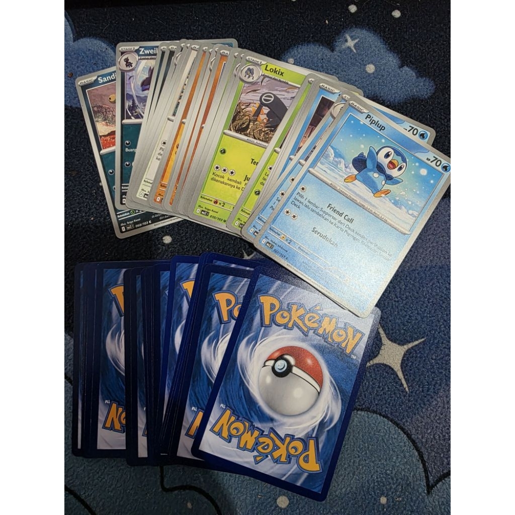 KARTU POKEMON ORI TCG RANDOM SET INDONESIA