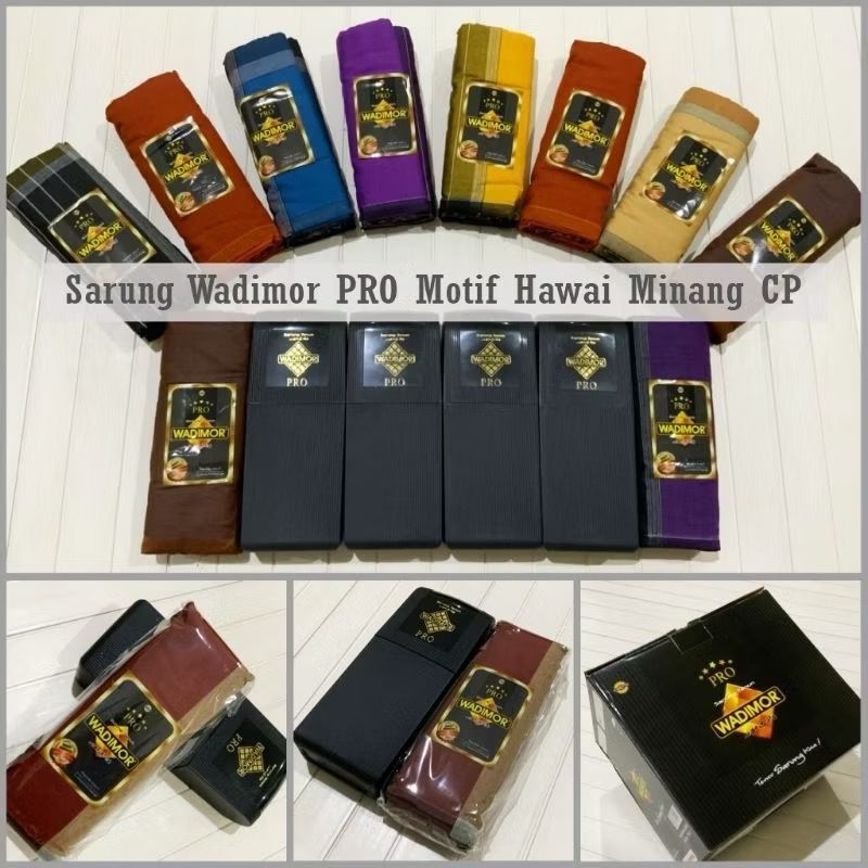 Sarung Wadimor Pro + Box Dan Wadimor Standar  Katun TELARISS
