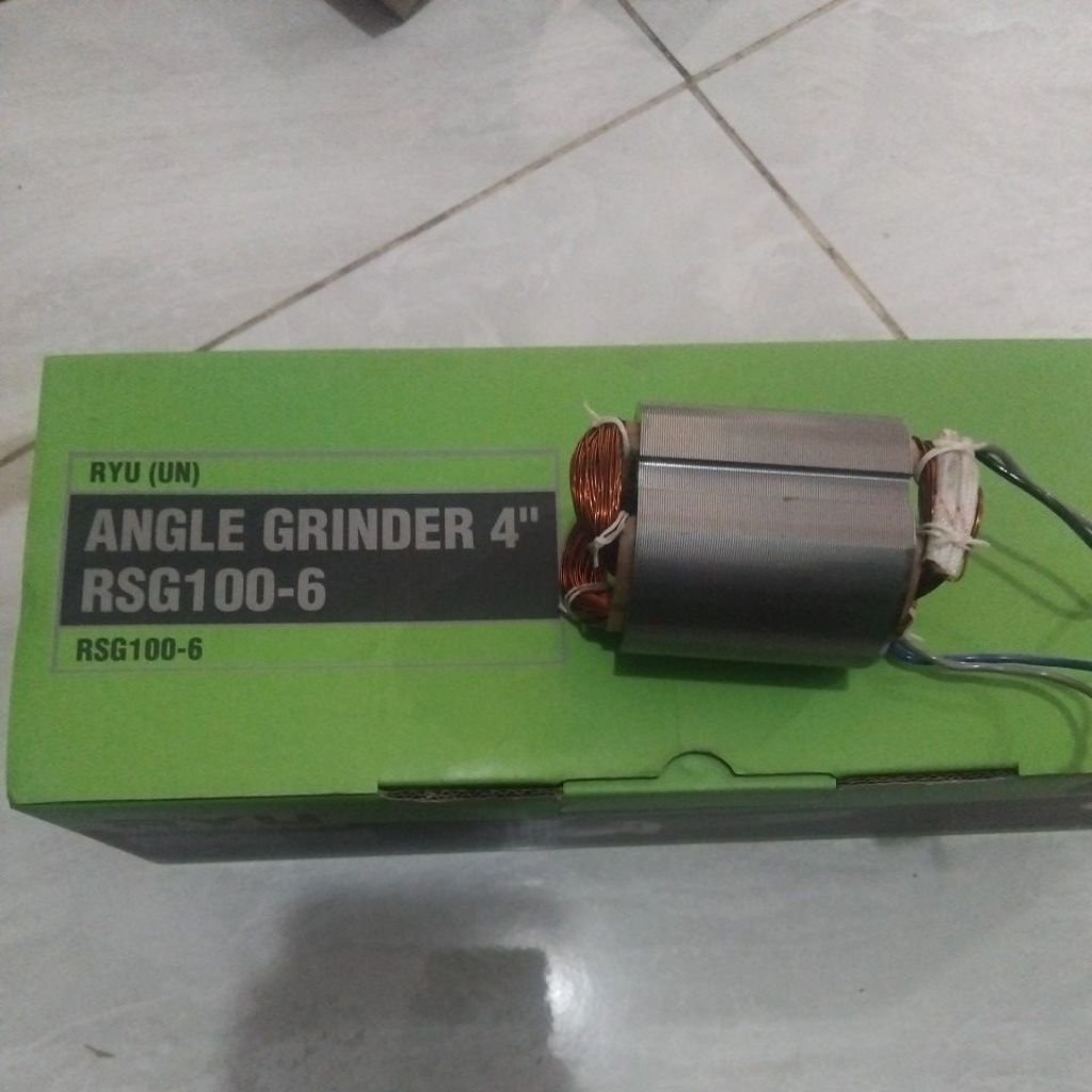 Stator Mesin Gerinda Ryu RSG 100-6 Original