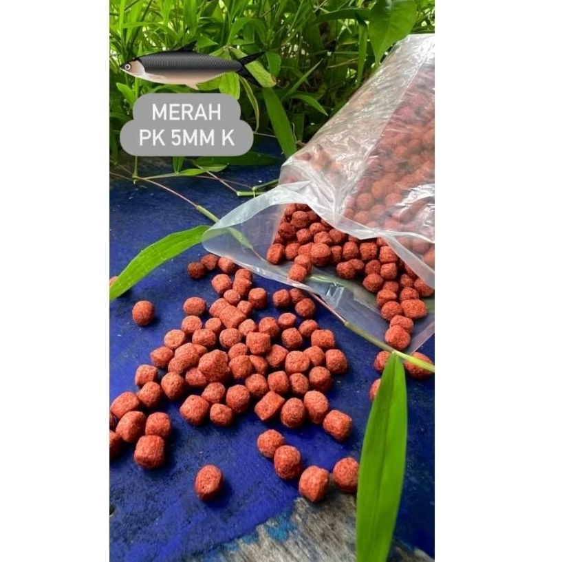 Umpan ikan bandeng tombro patin nila | pelet butiran untuk media essen | otokotok pakan bandeng