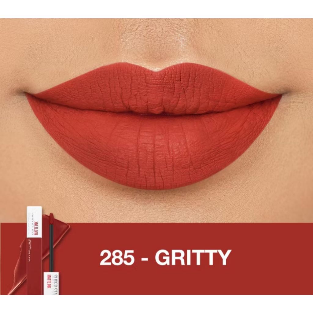 MAYBELLINE Superstay Matte Ink Liquid Long Lasting Waterproof- 285 GRITTY Exp03/2028