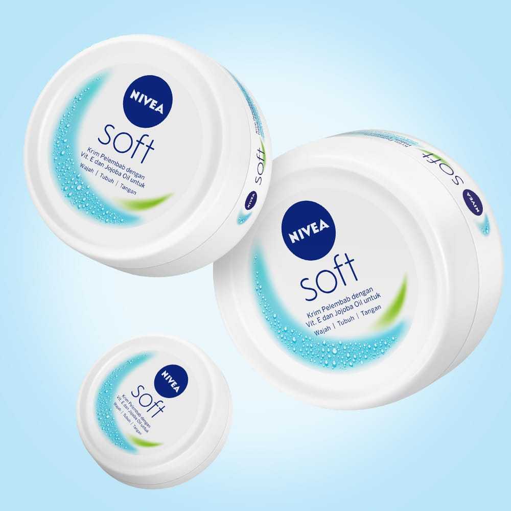 Nivea Soft Creme Krim Pelembab Nivea