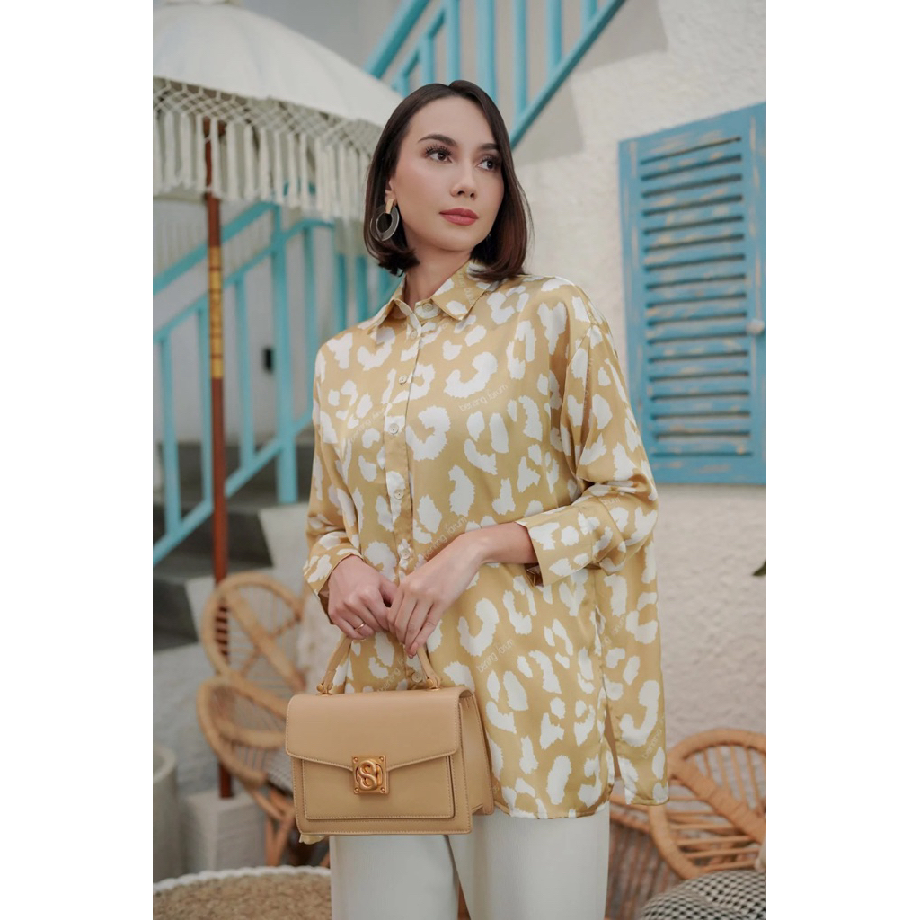Benang Jarum Leon Shirt - Mustard