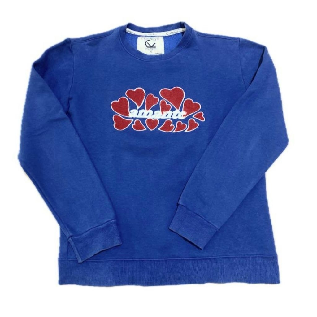 Preloved Sweater Biru Amante