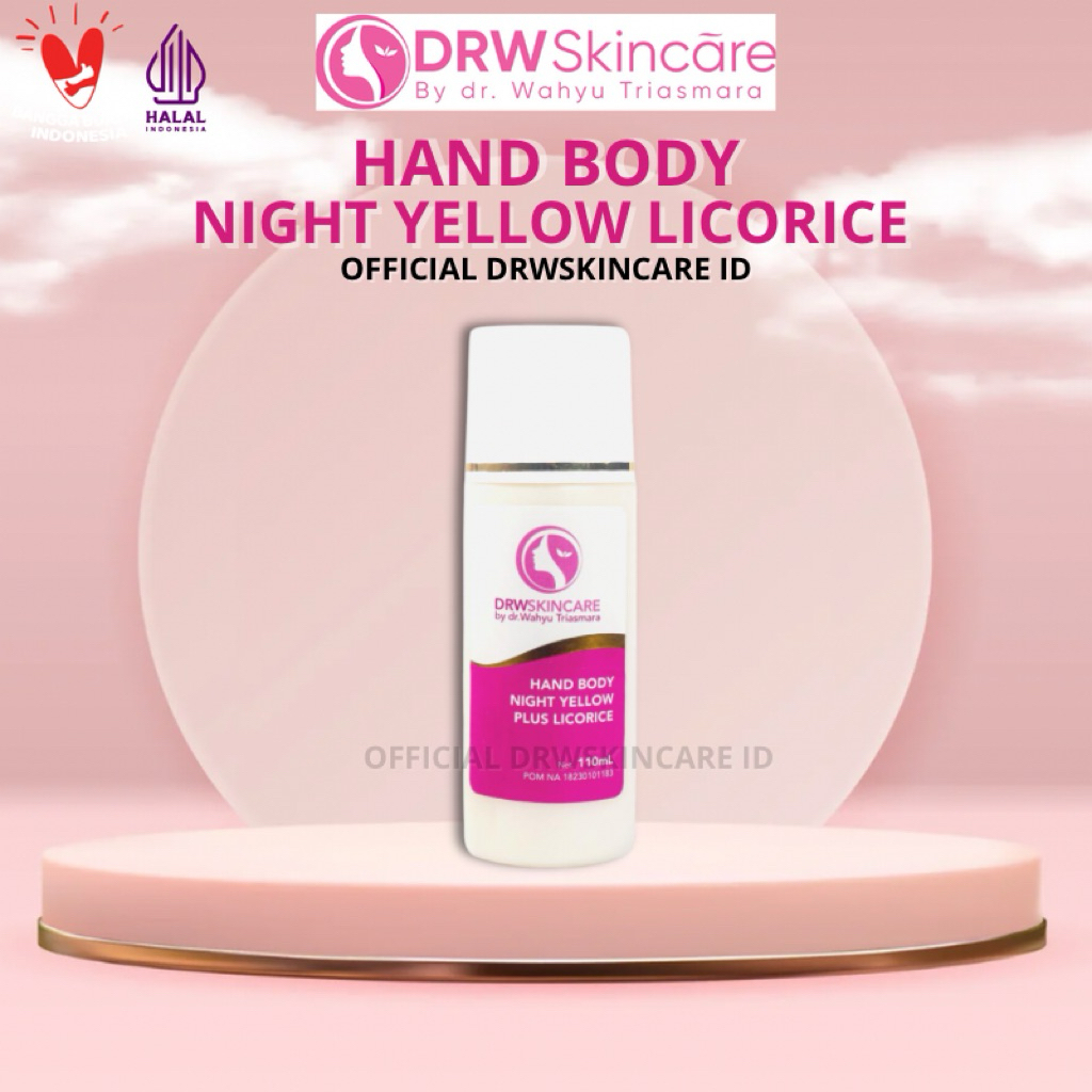 DRW Skincare Hand Body Lotion Premium Yellow Licorice | Hb Dosting Pemutih Badan Original
