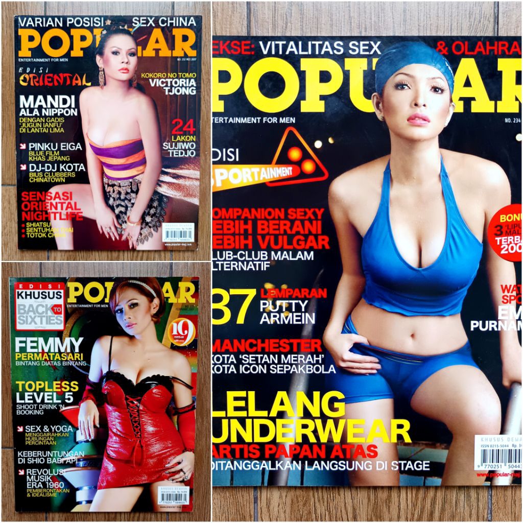 Majalah Popular edisi tahun 2007.