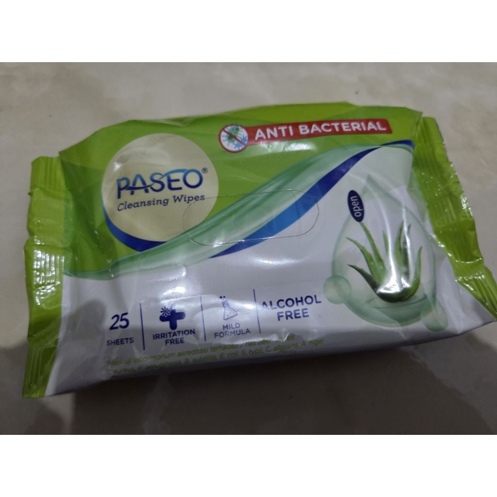 Tissue basah PASEO