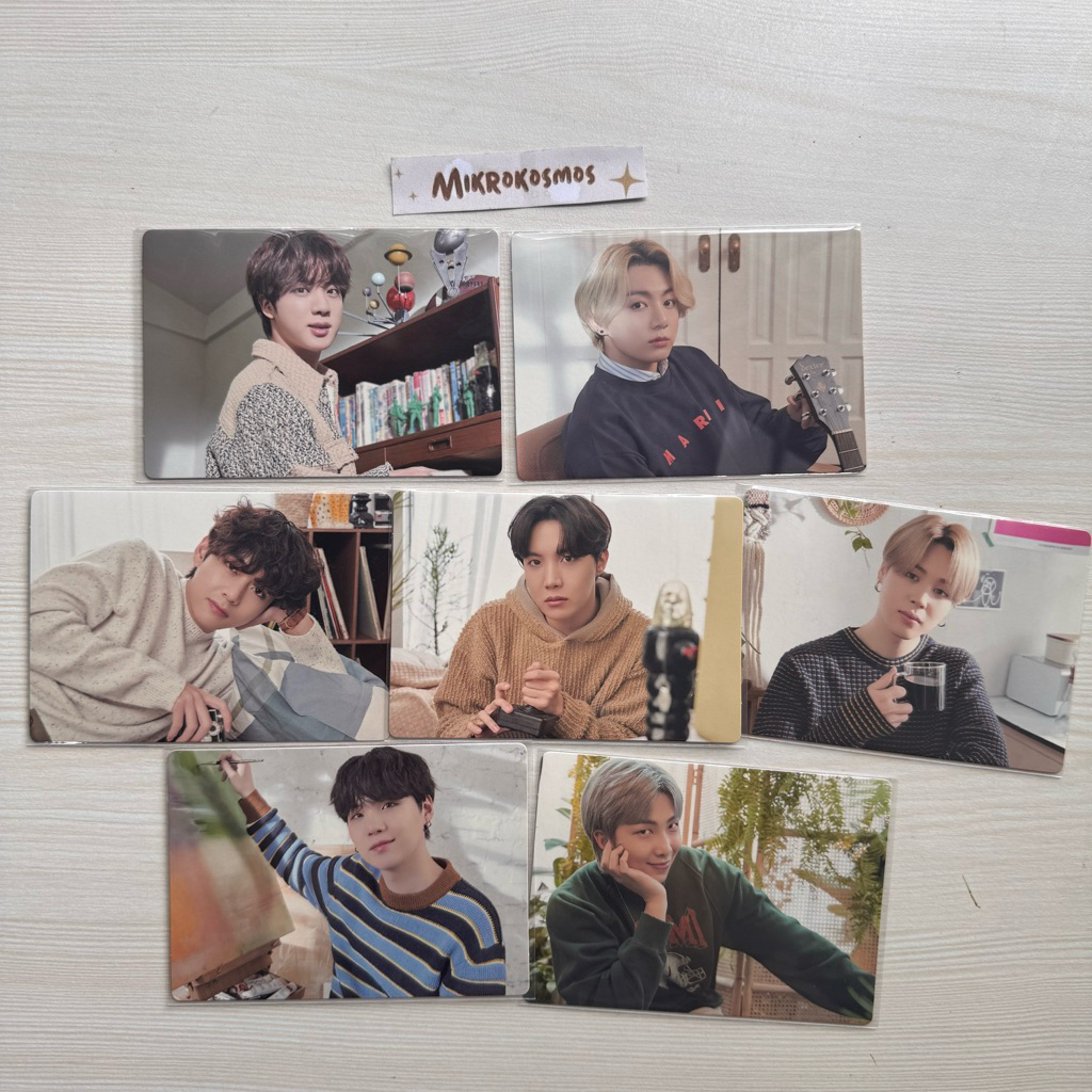 SHARING MPC BTS OFICIAL MERCH BOX 7 limited edition all member lengkapF