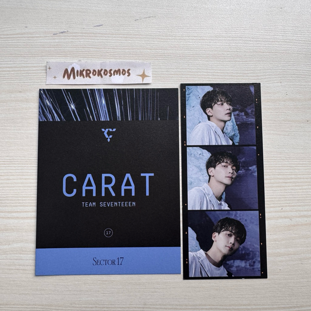 SHARING album Sector 17 Seventeen - photostrip Jeonghan