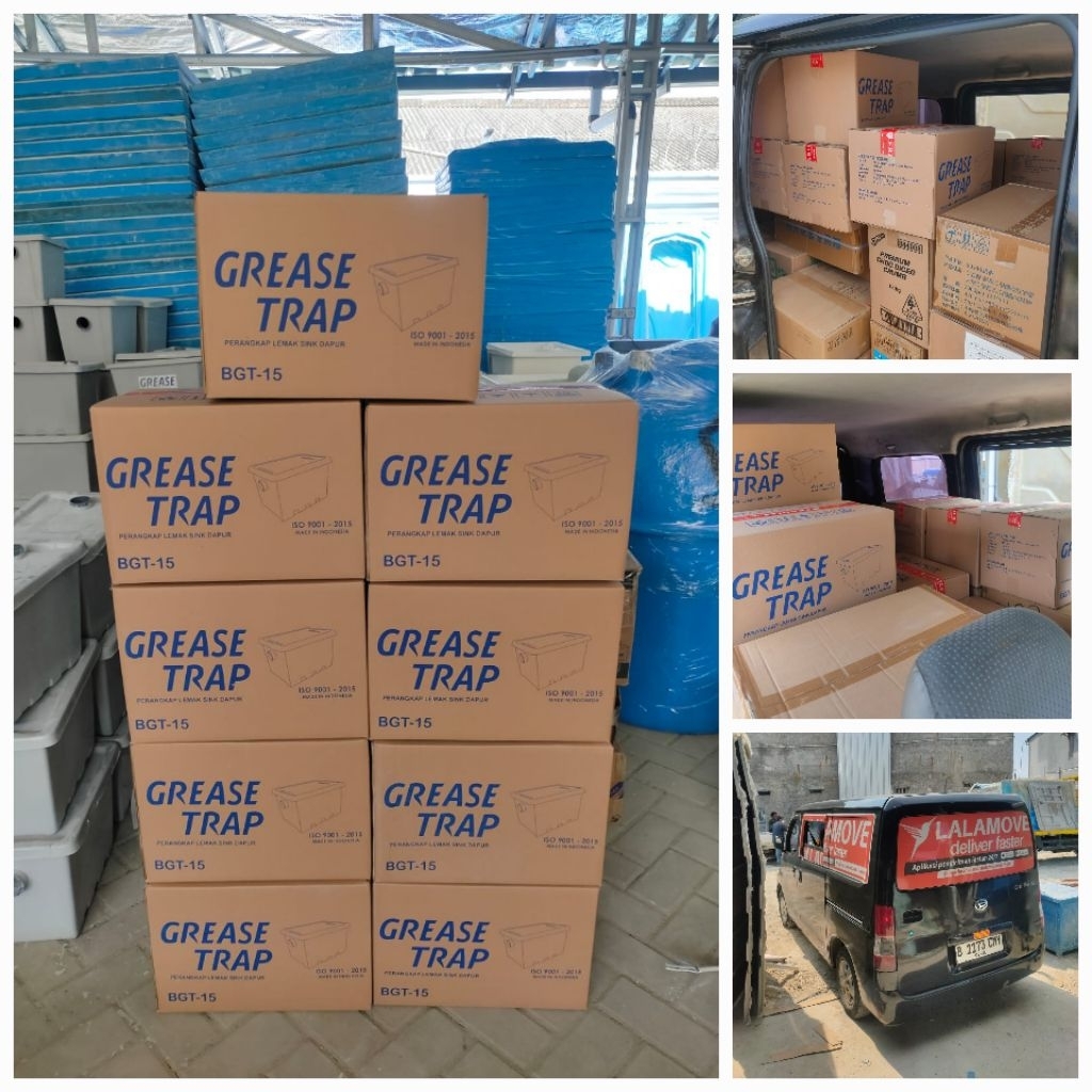 Grease Trap Biofive BGT 15 Inlet Atas Untuk Sink Dapur Rumah