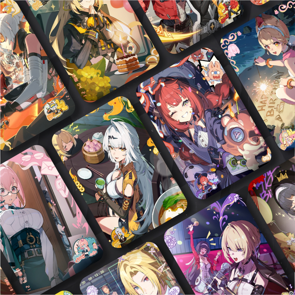 Koleksi Photocard Anime Game Zenless Zone Zero D ZZZ PC