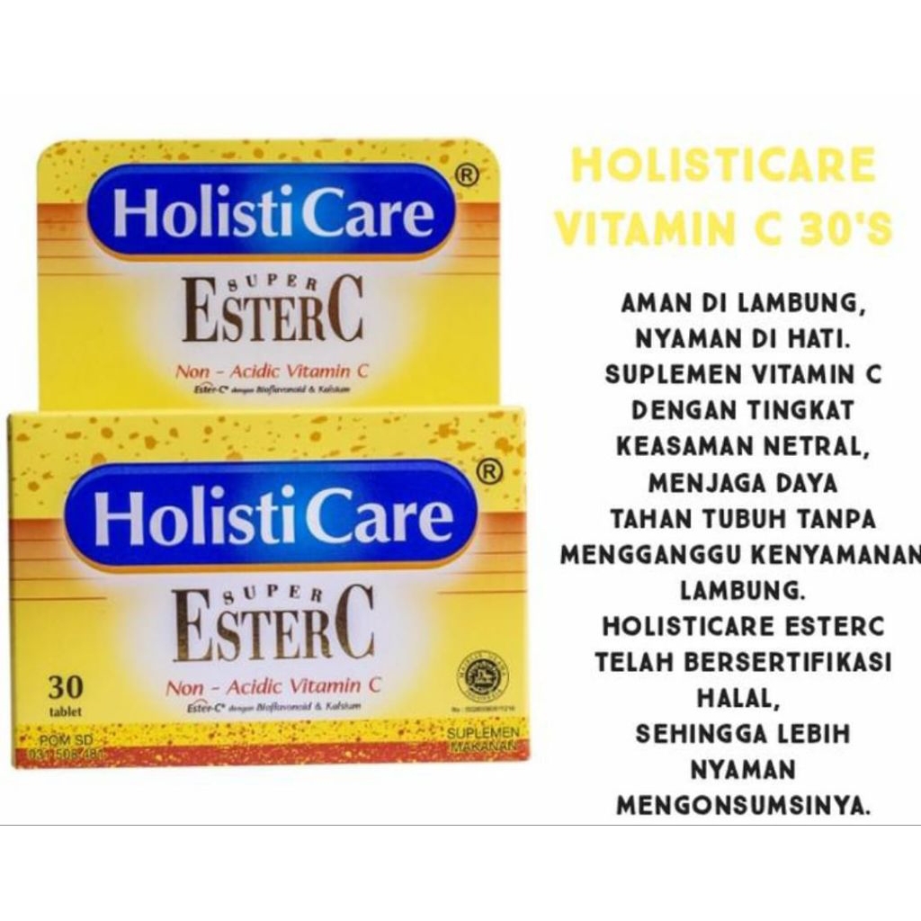 Holisticare Vitamin C 30'S