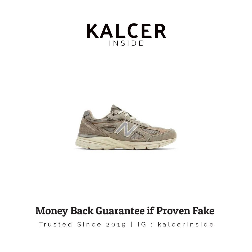 New Balance 990V4 MIUSA x KITH Moonrock (100% ORIGINAL)