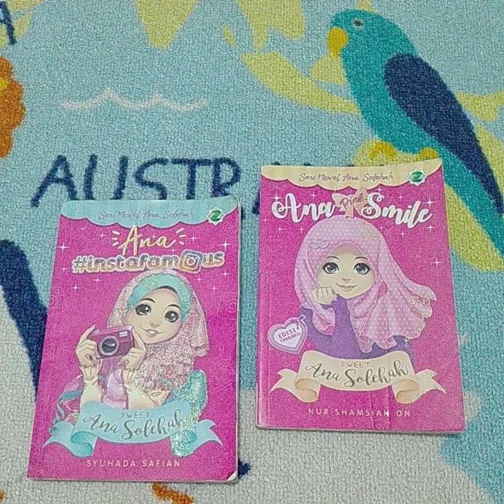 Novel Anak Islami Ana Solehah bekas prelov novel anak murah