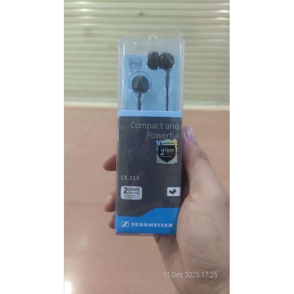 Sennheiser CX213 Earphone New