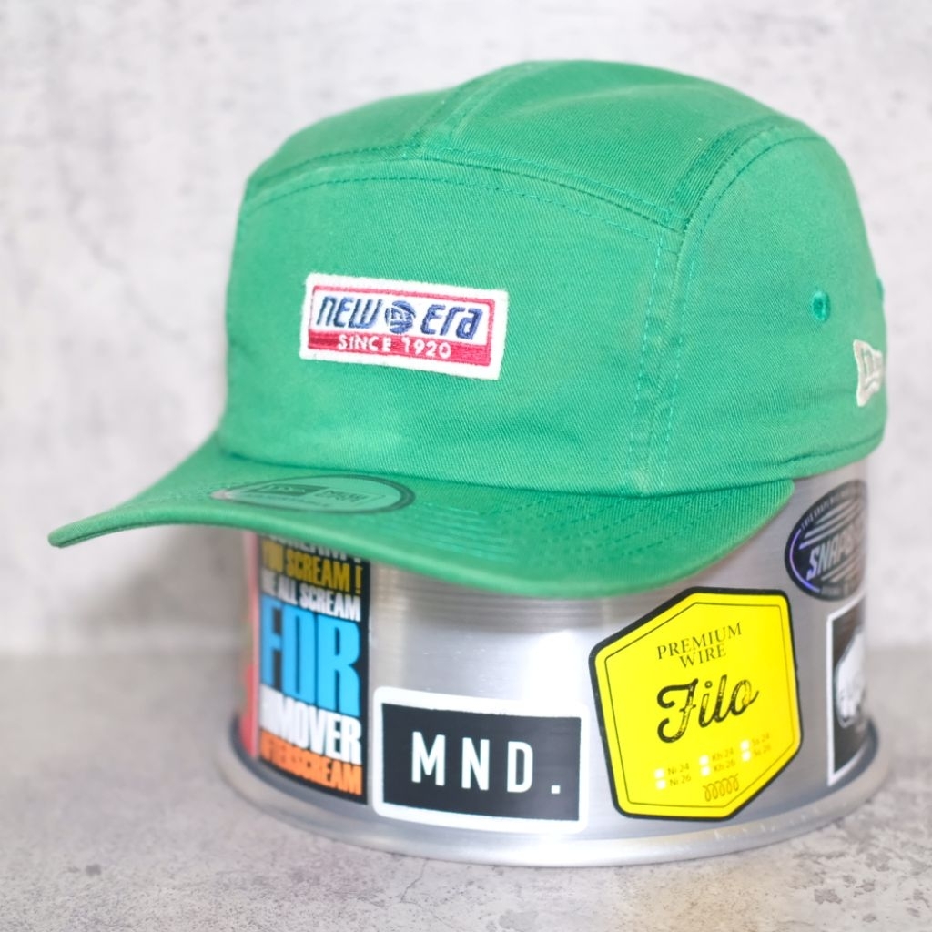 Topi 5panel NEW ERA  Original hijau