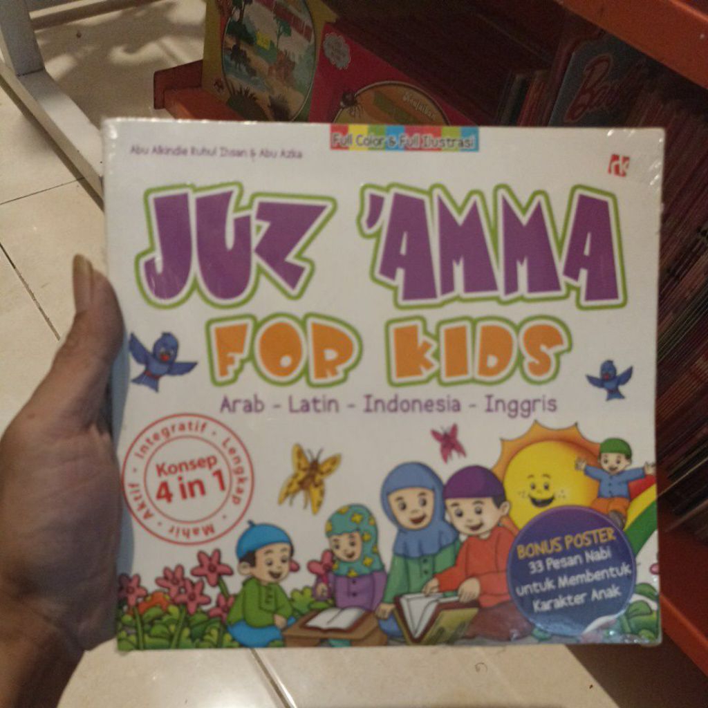 Juz Amma for Kids - Arab-Latin-Indonesia-Inggris - Buku Anak Dialektika Kids