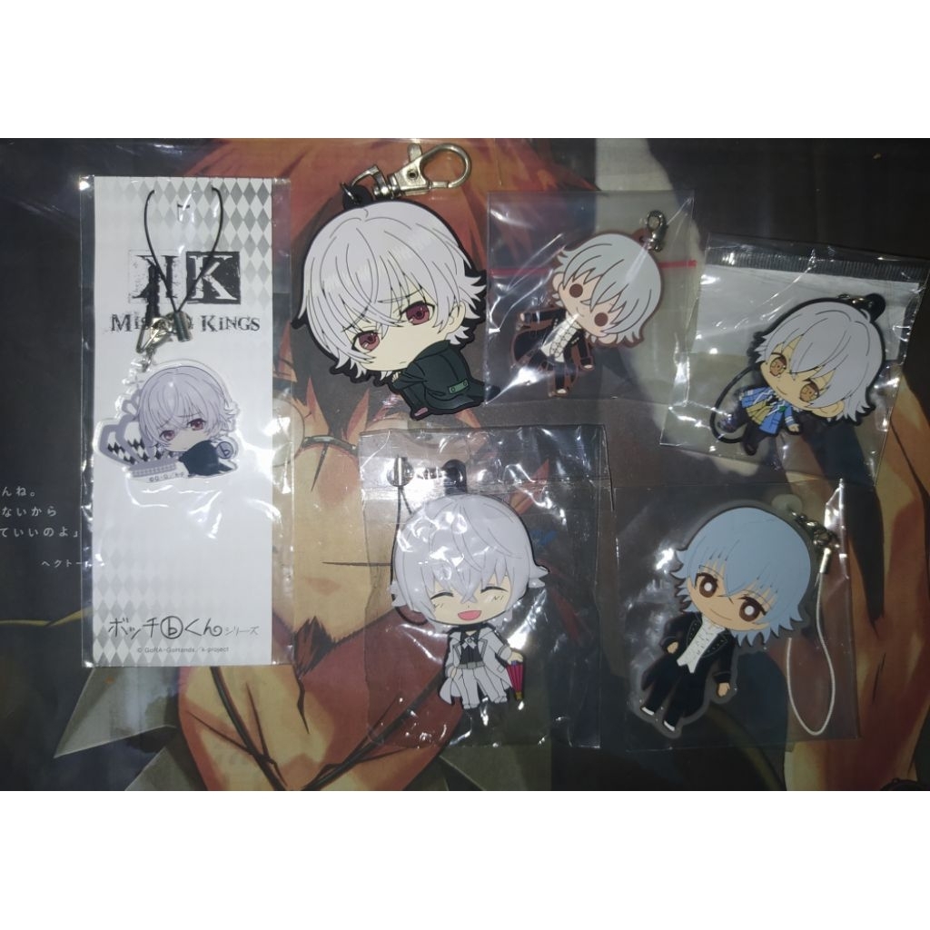 K Project Suoh Mikoto Totsuka Tatara Kusanagi Izumo Rubber Acrylic Keychain Isana Yashiro