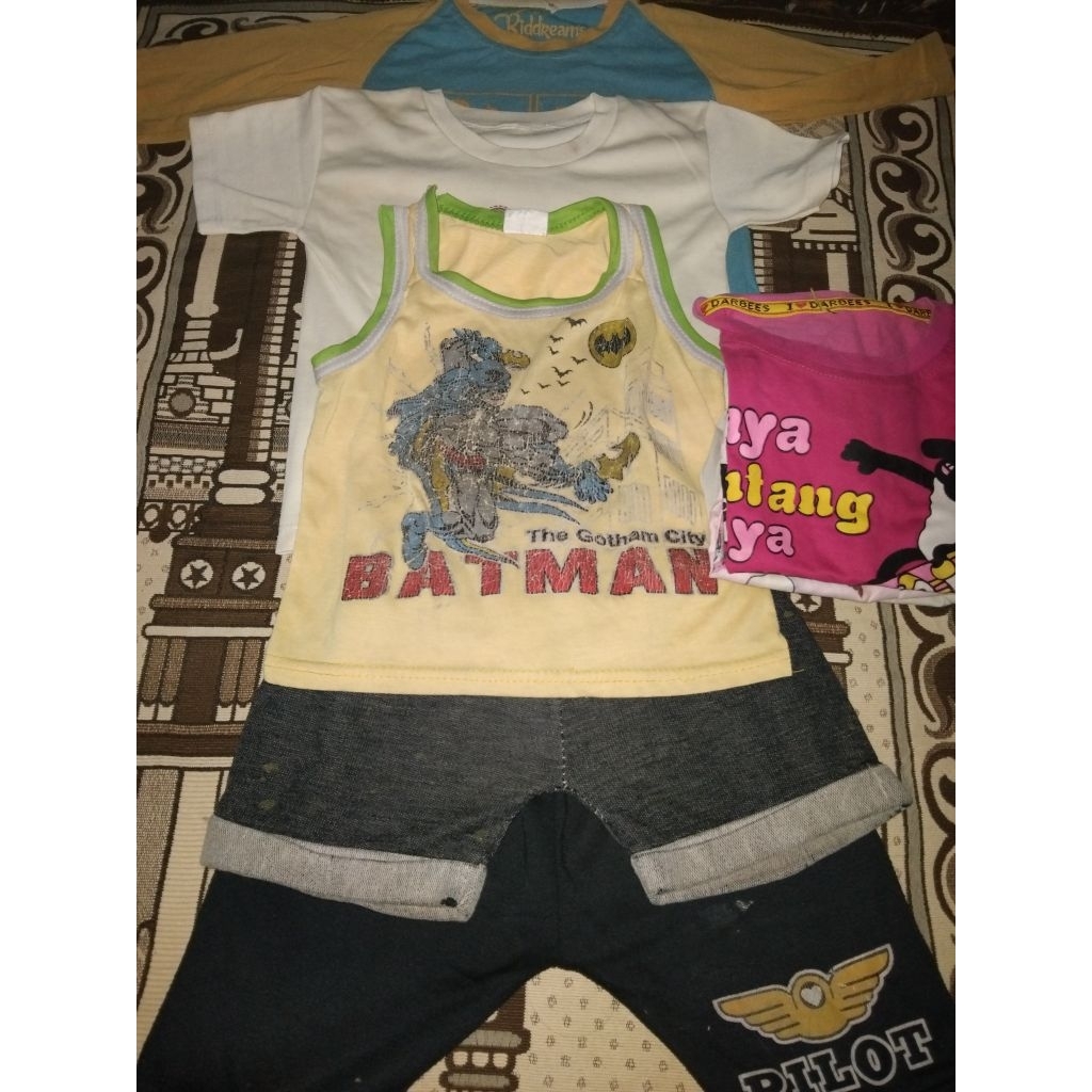 pakaian anak 1 tahun cwo hibah