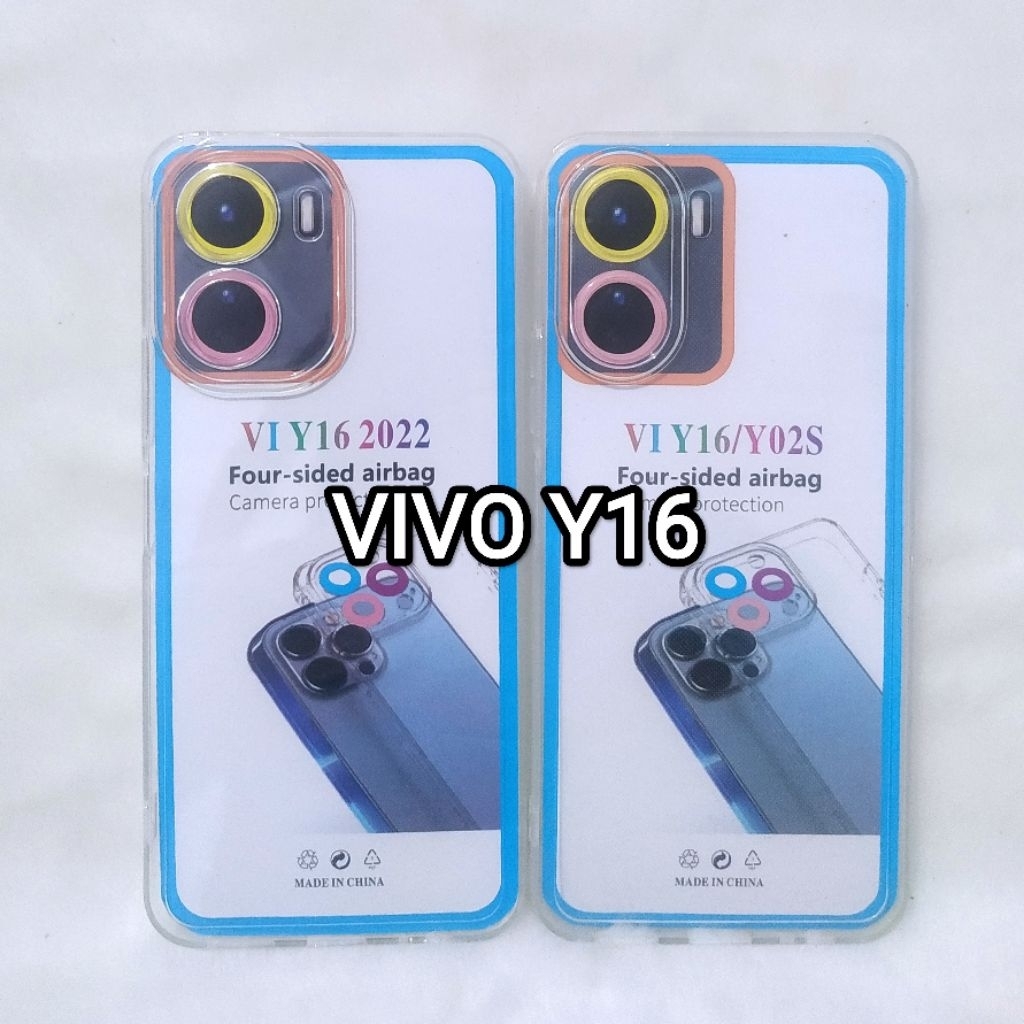 CASE AIRBAG VIVO Y16 BENING TPU TRANSPARAN SILIKON SOFTCASE