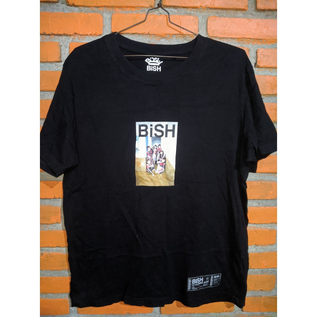 Kaos Music Idol Band Jepang Bish GU for cleaning staff