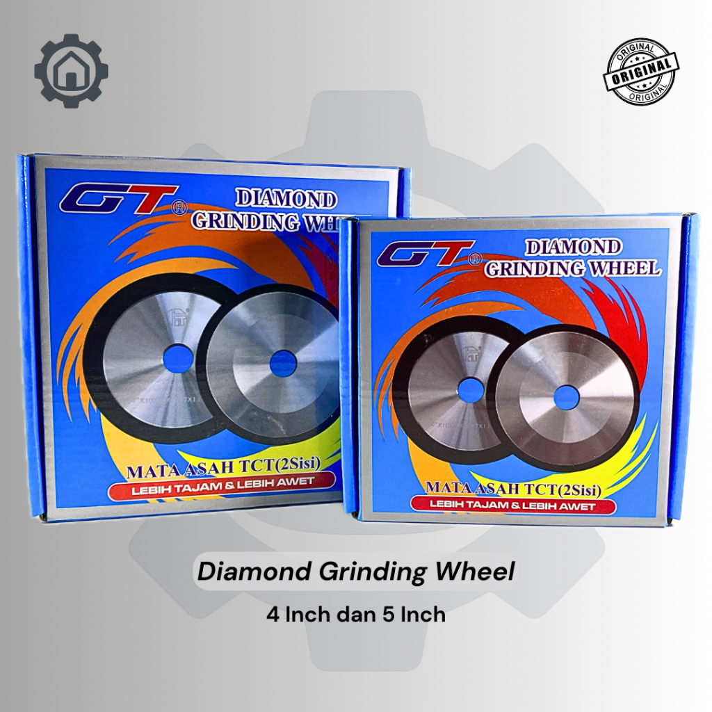 Mata Asah / Diamond Asah / Diamond Grinding Wheel GT TCT 4 5 Inch