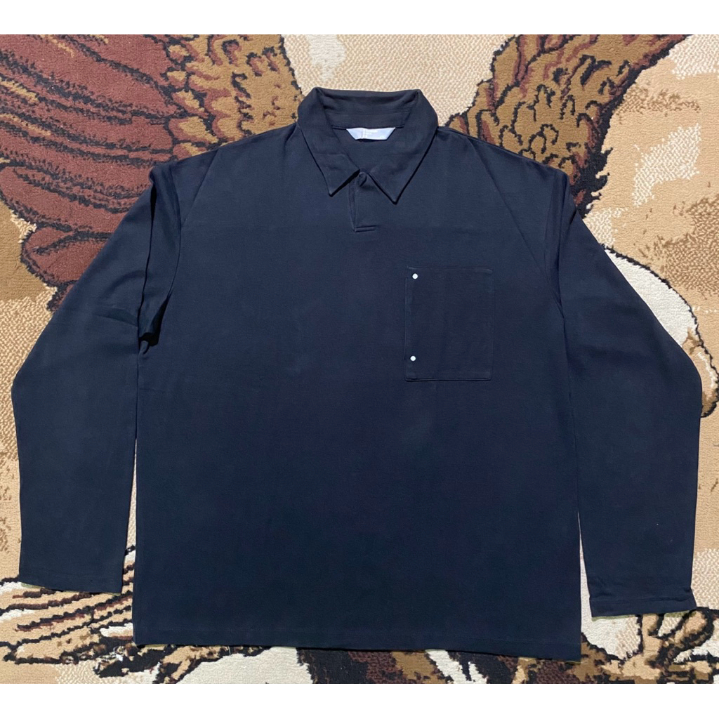 8 SECOND XXL KAOS KERAH LENGAN PANJANG / T-SHIRT LONG SLEEVE | PRIA / WANITA / CASUAL /FORMAL / NONF
