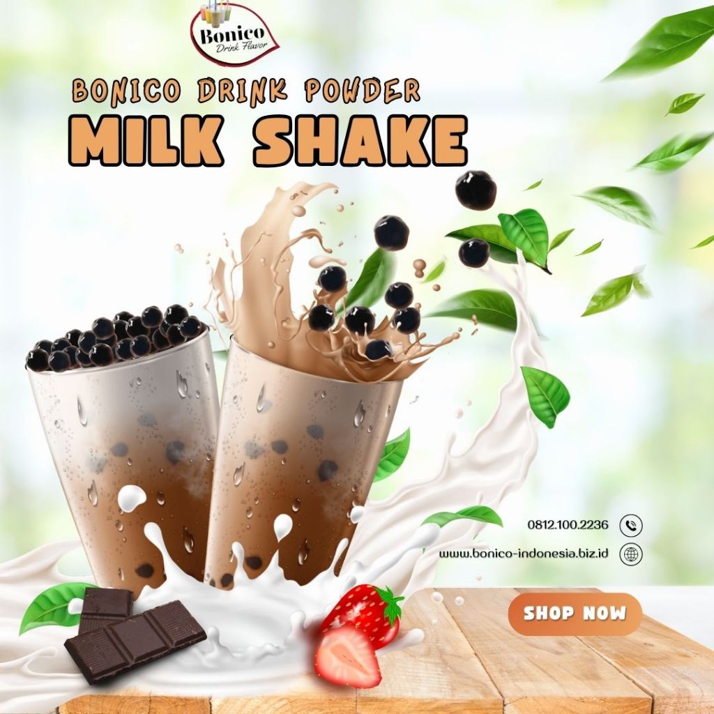 Thai Tea Bonico drink powder 1kg Bubuk Minuman Kekinian untuk Jualan | Bahan Minuman UMKM & Pengusah