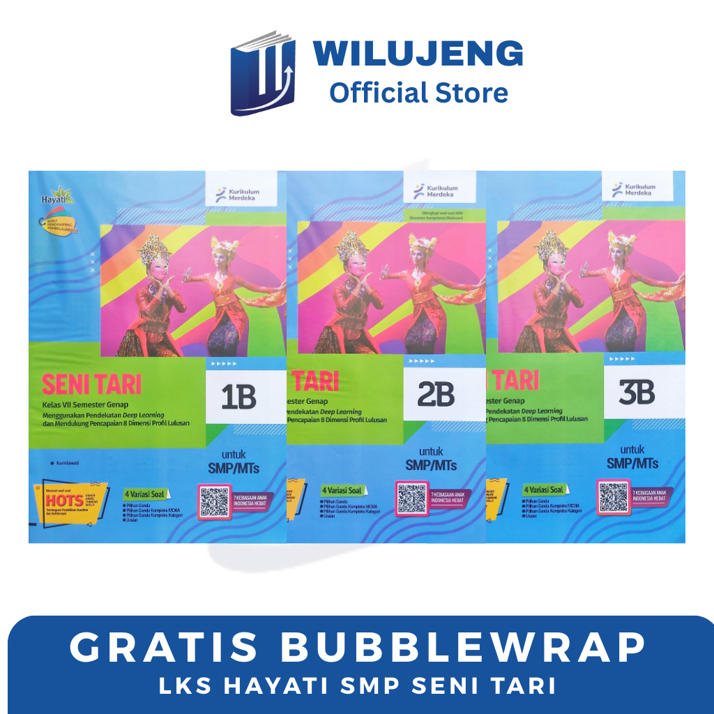 LKS Hayati Seni Tari Kelas 7 8 9 Semester Ganjil & Genap SMP Putra Nugraha Kurikulum Merdeka