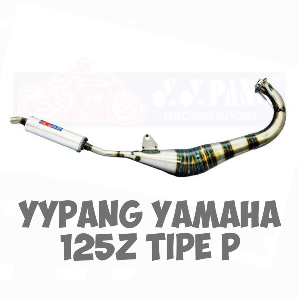 KNALPOT YYPANG YAMAHA 125Z TIPE P ORIGINAL MALAYSIA