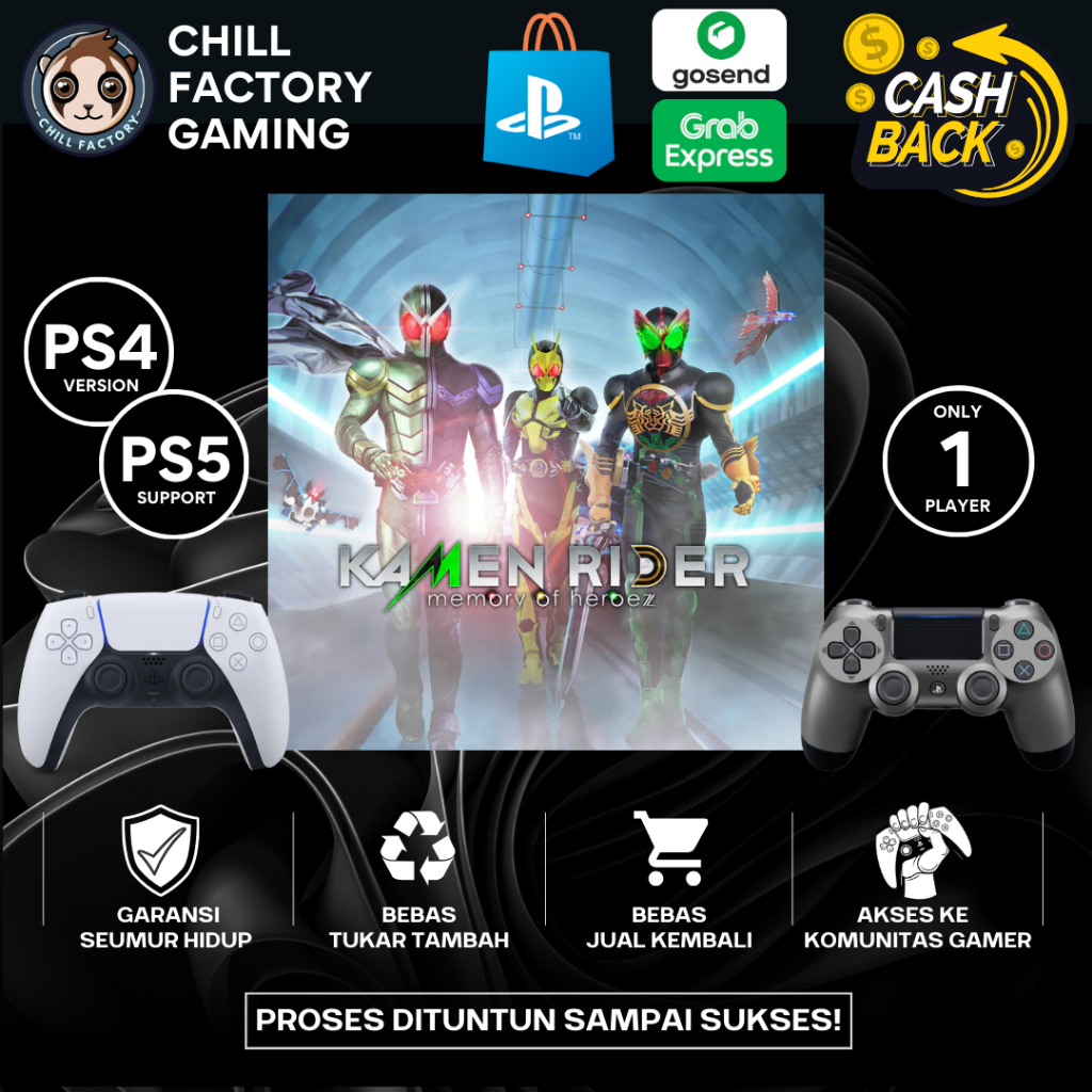 KAMEN RIDER Memory of Heroez PS4 PS5 - Standard / Premium Edition / BD PS4 PS5