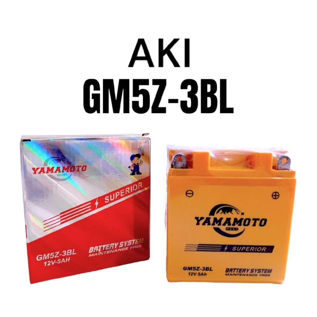 Aki Motor READY STOK SIAP KIRIM GM5Z-3BL Yamamoto