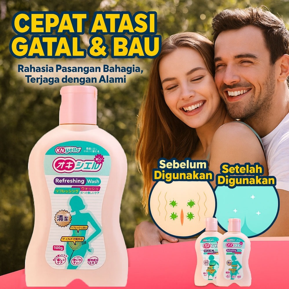 Oxyelle Cairan Perawatan Kewanitaan Lembut Membersihkan Menyegarkan dan Mengurangi Gatal 100ML