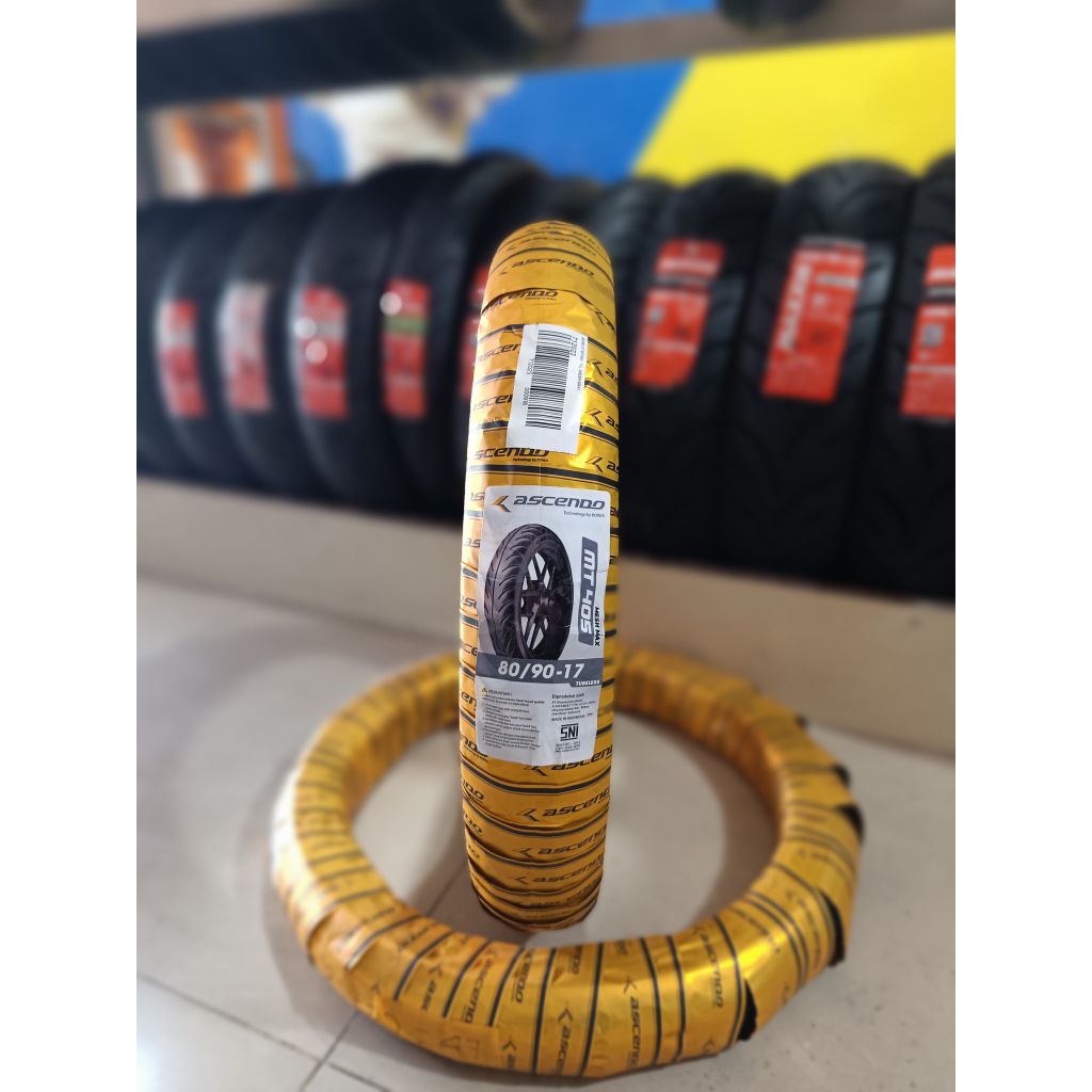 BAN ASCENDO MESH MAX 80/90-17 (ORIGINAL 100%)